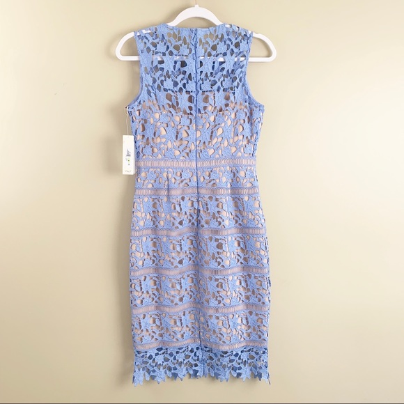 Eliza J Lace MIDI Sheath Dress - Picture 4 of 8